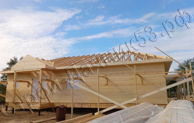 4 Каркасно-щитовой дом Д-11, 13.2x9.5м, 125.4 М², Мурманская область, Печегнский район, село Корзуново (18)